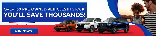 With over 100 pre-owned vehicles in stock