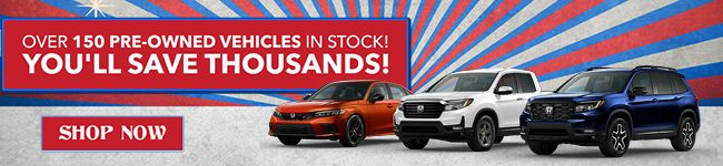 Over 150 pre-owned vehicles in stock - youll save thousands