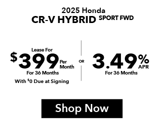 2025 Honda CR-V Hybrid Sport FWD offer