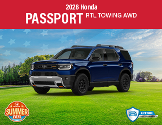 2026 Honda Passport RTL Towing AWD