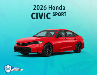 New Honda Civic Sport offer