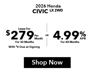 2025 Honda Civic Sedan offer