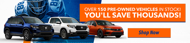 Over 150 pre-owned vehicles in stock - youll save thousands