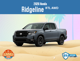 2026 Honda Ridgeline RTL AWD