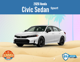 2026 Honda Civic Sedan Sport