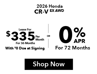 2025 Honda cr-v offer