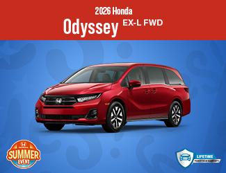 2026 Honda Odyssey EX-L FWD