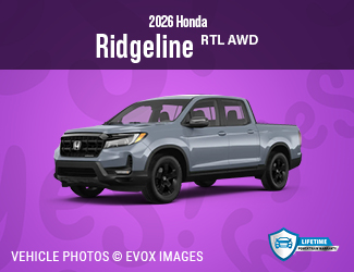 2026 Honda Ridgeline RTL AWD