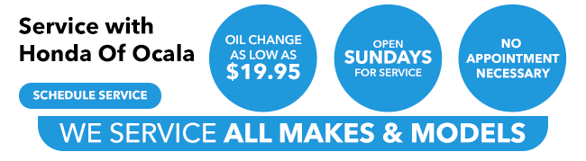 Service with Honda of Ocala