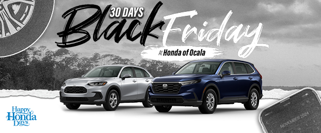 30 Days Black Friday at Honda of Ocala