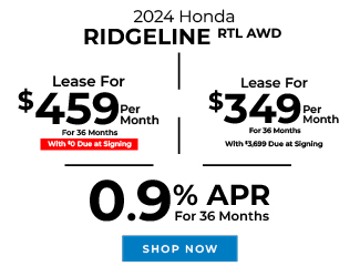 2024 Honda Ridgeline RTL AWD offer