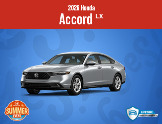 2026 Honda Accord LX