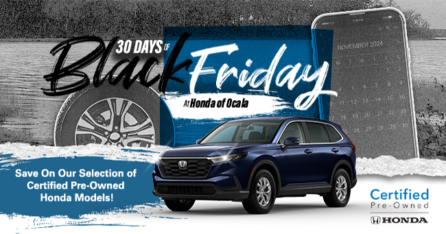 30 Days of Black Friday at Honda of Ocala