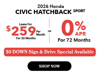 2025 Honda Civic Sedan offer