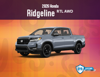 2026 Honda Ridgeline RTL AWD