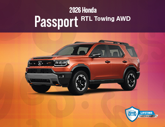2026 Honda Passport RTL Towing AWD