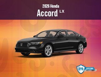 2026 Honda Accord LX