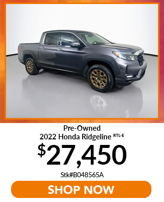 Pre-Owned Honda Ridgeline