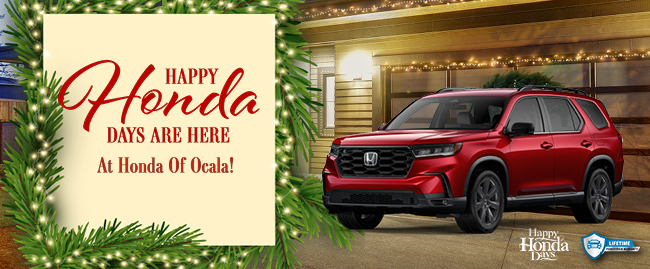 Happy Honda Days are here at Honda of Ocala