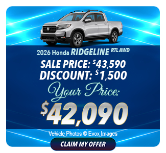 Honda Ridgeline offer