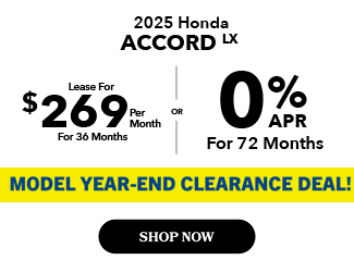 2025 Honda Accord Offer