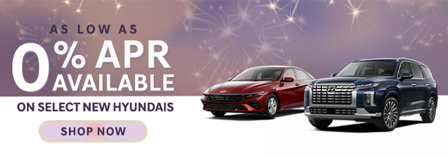 Hyundai select models special offers