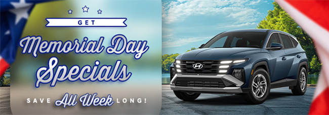 Get Memorial Day Savings all week long!