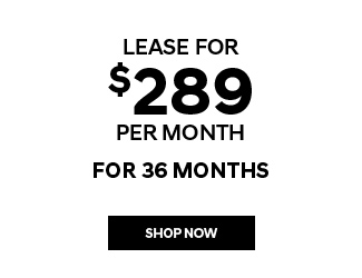 Lease for $289 for 36 mos.