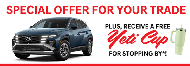 special offer for your tradein