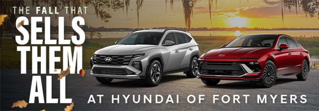 The Fall that sells them all at Hyundai of Fort Myers
