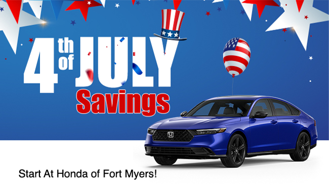 4th of July Savings