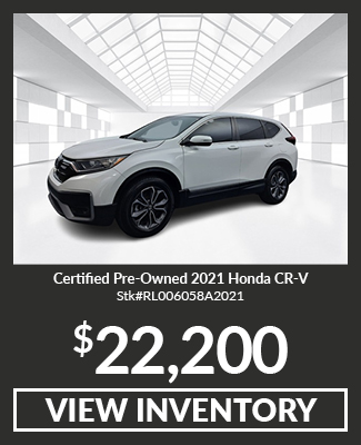 Pre-Owned 2021 honda cr-v 2wd ex-l