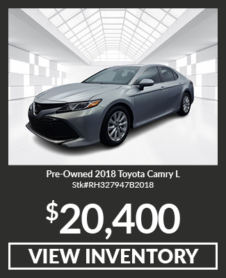 2018 toyota camry l