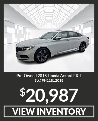 2018 honda accord ex l