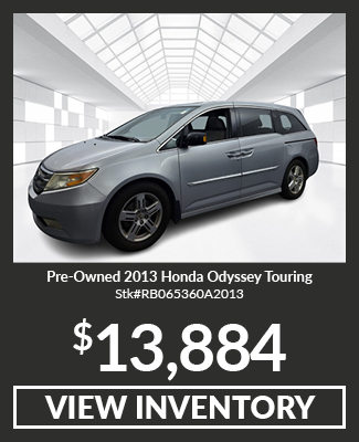 Pre-Owned	2013 Honda Odyssey Touring