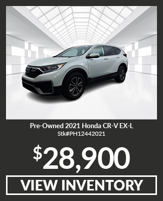 Pre-Owned 2021 Honda CR-V EX-L