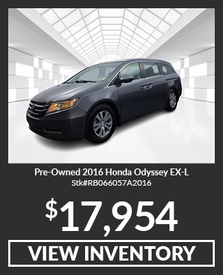 Pre-Owned 2016 Honda Odyssey EX-L