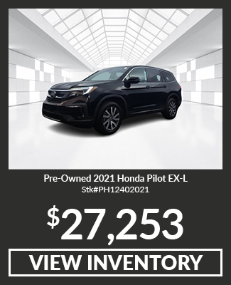 Pre-Owned 2021 Honda Pilot EX-L