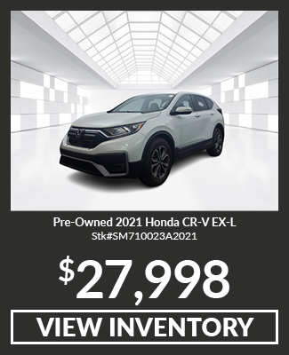 Pre-Owned 2021 Honda CR-V EX-L