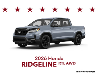 2026 Honda Ridgeline RTL AWD