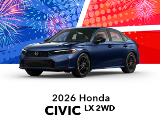 2026 Honda Civic LX 2WD