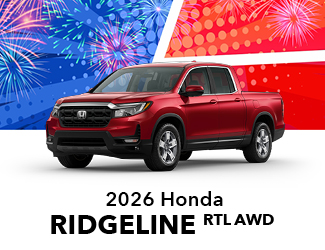 2026 Honda Ridgeline RTL AWD