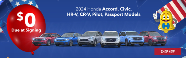 2024 Honda HR-V and 2024 Honda Odyssey and Pilot