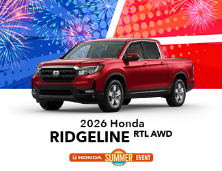 2026 Honda Ridgeline RTL AWD