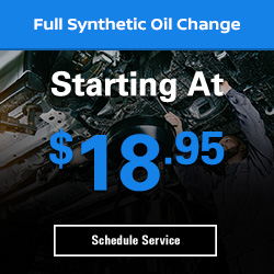 Full synthetic oil change