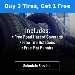 Buy 2 tires get 2 half off