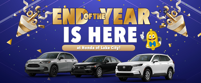 End of the year is here at Honda of Lake City