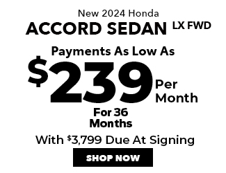 New 2024 Honda Accord Sedan