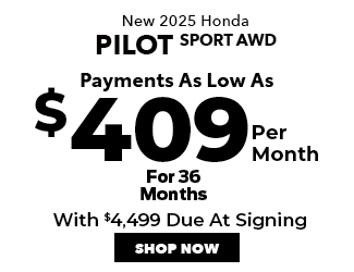 New 2025 Honda Pilot