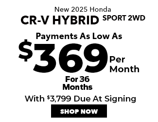 All New 2025 Honda CR-V Hybrid